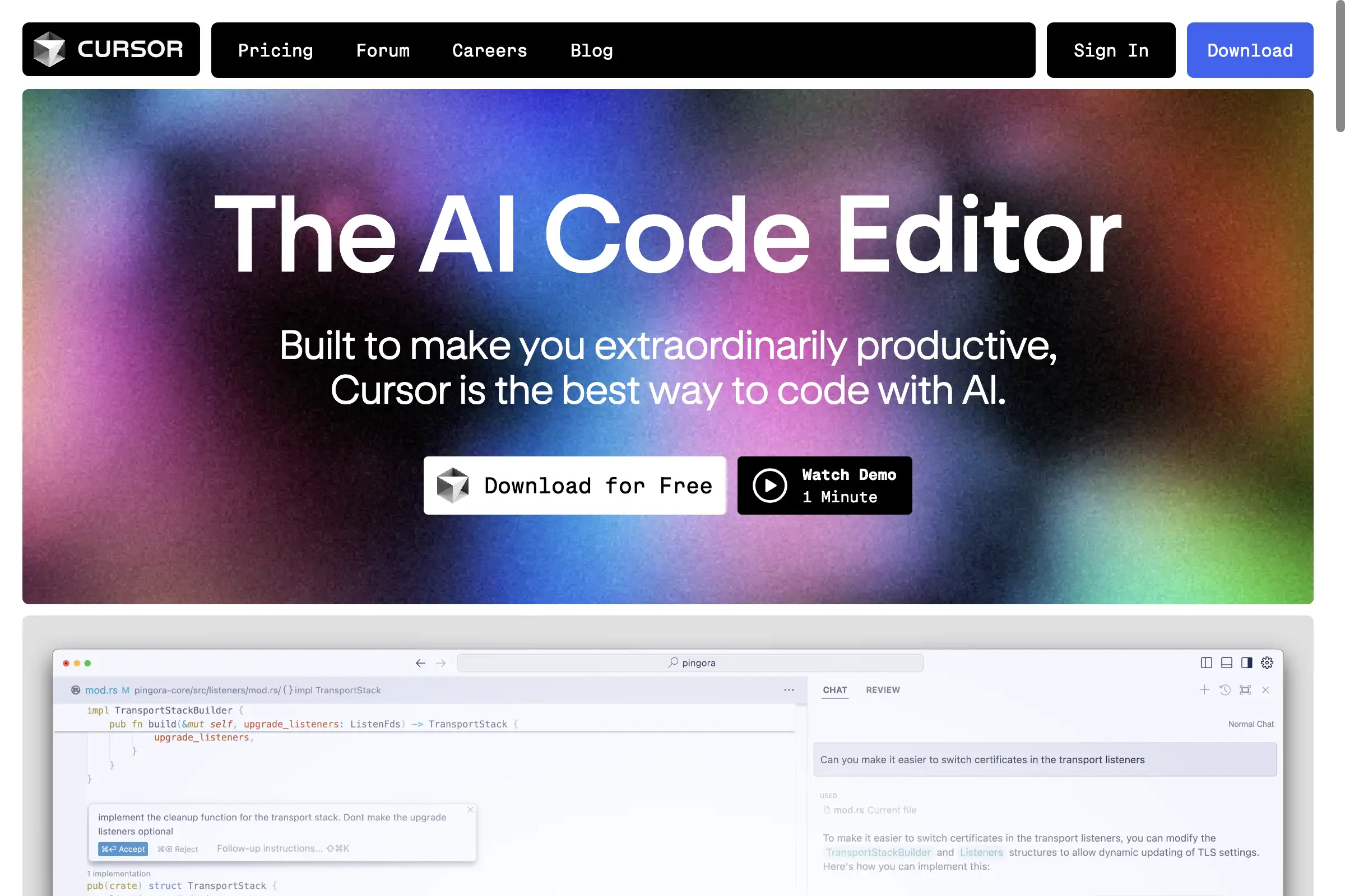 Cursor - Der AI-erst Code-Editor